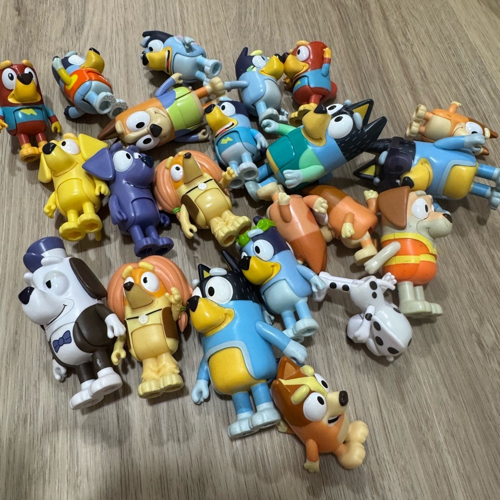 Bluey Action Figures Playset